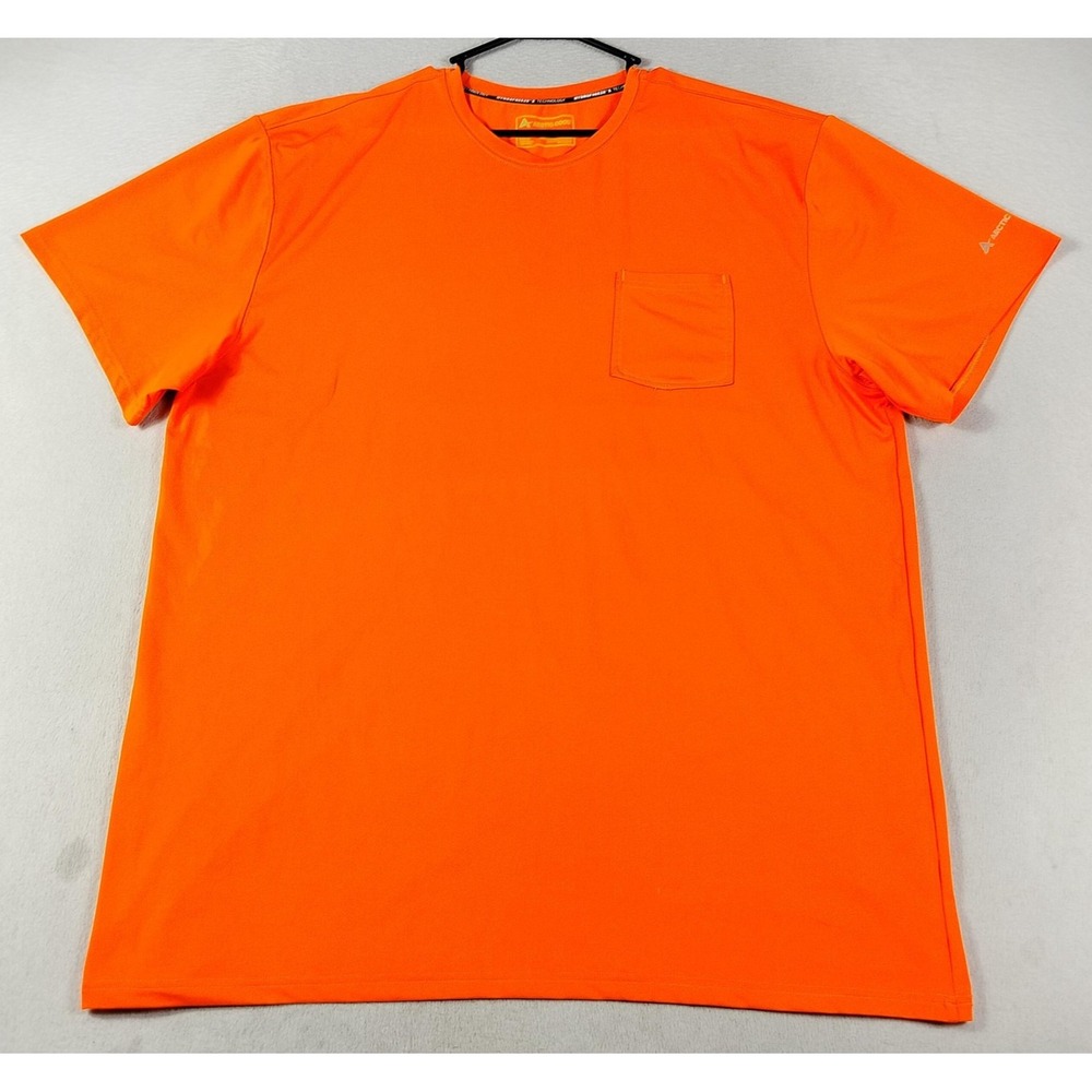 Arctic Cool HydroFreeze X Shirt Mens 3XL Orange Pocket Athletic Tee Performance